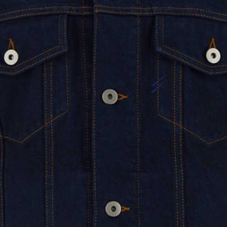 (Women) Burberry SS24  Dark Blue Denim Jacket with Pockets and Single-Breasted Design. 80807691 圖 8