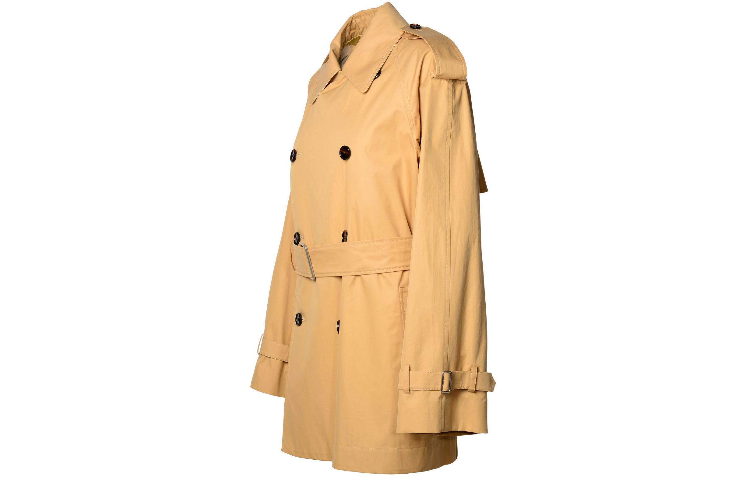 Shop (W) Burberry SS24 Gabardina Clásica Doble Botonadura Color Camello con Cinturón. 80897831