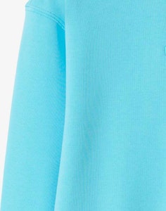 (W) バーバリー SS24 ロゴ刺繍 クルーネック スウェットシャツ ライトブルートパーズ. 80847761 Sizing (W) バーバリー SS24 ロゴ刺繍 クルーネック スウェットシャツ ライトブルートパーズ. 80847761