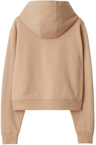 (W) 버버리 SS24 로고 자수 후디 소프트 옐로우 베이지. 80843921 Lookbook (W) 버버리 SS24 로고 자수 후디 소프트 옐로우 베이지. 80843921