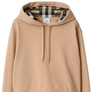(W) 버버리 SS24 로고 자수 후디 소프트 옐로우 베이지. 80843921 Details for (W) 버버리 SS24 로고 자수 후디 소프트 옐로우 베이지. 80843921