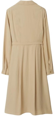 (W) 博柏利 SS24 杏仁米色长袖束腰连衣裙 80843021 Lookbook (W) 博柏利 SS24 杏仁米色长袖束腰连衣裙 80843021