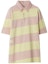 Buy (Women) Burberry SS24 Loose-Fit Striped Polo Shirt - Pink. 80832081