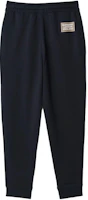 Lookbook (Women) Burberry SS24 Navy Blue Solid Drawstring Jogger Knit Sweatpants 80847681