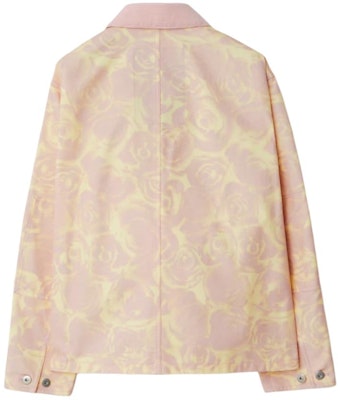 (W) Chaqueta Burberry SS24 Rosa Floral de Manga Larga con Botones. 80836731 Lookbook (W) Chaqueta Burberry SS24 Rosa Floral de Manga Larga con Botones. 80836731
