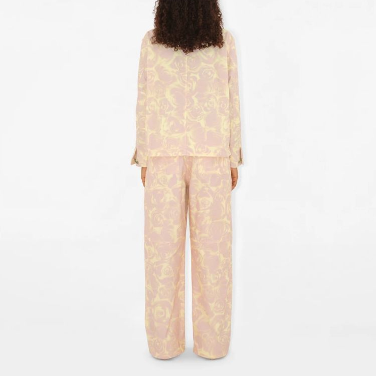 Purchase (W) Chaqueta Burberry SS24 Rosa Floral de Manga Larga con Botones. 80836731