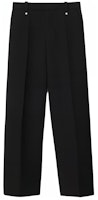 (Women) Burberry SS24 Relaxed Fit Black Straight-Leg Casual Pants. 80774591 (Women) Burberry SS24 Relaxed Fit Black Straight-Leg Casual Pants. 80774591