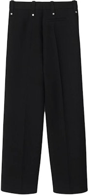 (Women) Burberry SS24 Relaxed Fit Black Straight-Leg Casual Pants. 80774591 Lookbook (Women) Burberry SS24 Relaxed Fit Black Straight-Leg Casual Pants. 80774591