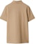 Lookbook (Women) Burberry SS24 Solid Color Button Straight-Cut Polo Shirt Pale Yellow Beige 80847781