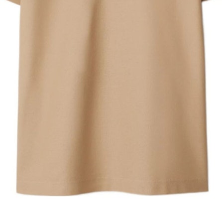 (Women) Burberry SS24 Solid Color Button Straight-Cut Polo Shirt Pale Yellow Beige 80847781 Sizing (Women) Burberry SS24 Solid Color Button Straight-Cut Polo Shirt Pale Yellow Beige 80847781