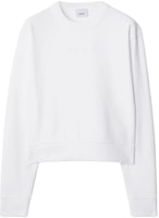 (W) Burberry SS24 白色圓領長袖上衣運動衫. 80843891 Order (W) Burberry SS24 白色圓領長袖上衣運動衫. 80843891