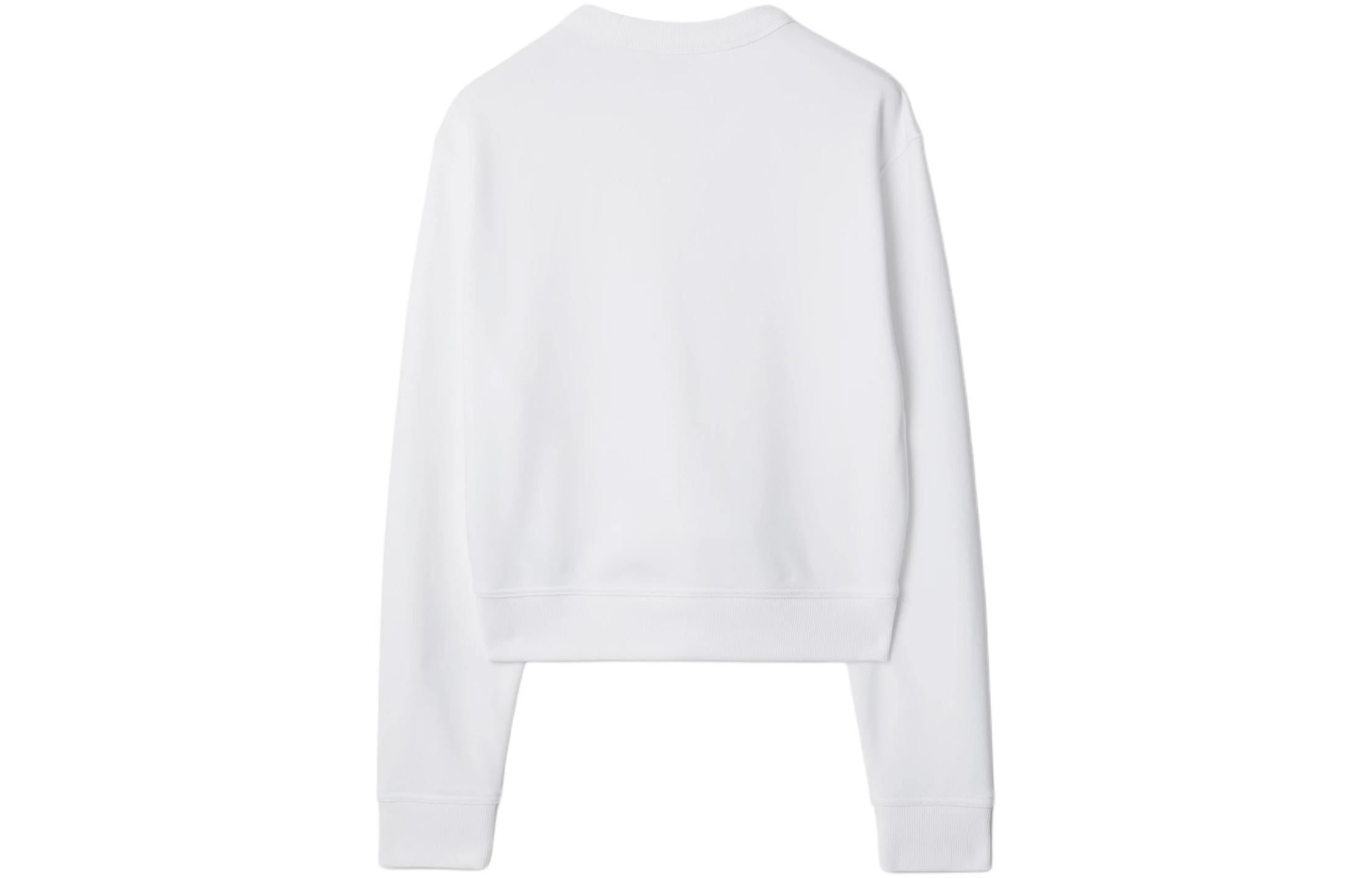 Lookbook (W) Burberry SS24 白色圓領長袖上衣運動衫. 80843891