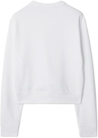 (W) Burberry SS24 白色圓領長袖上衣運動衫. 80843891 Lookbook (W) Burberry SS24 白色圓領長袖上衣運動衫. 80843891