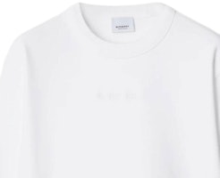 (W) Burberry SS24 白色圓領長袖上衣運動衫. 80843891 Details for (W) Burberry SS24 白色圓領長袖上衣運動衫. 80843891