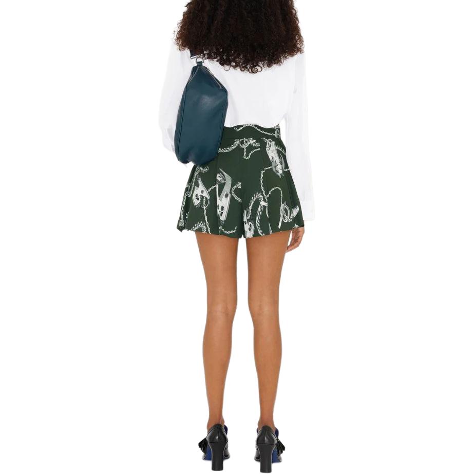 (Women) Burberry SS24  White Long-Sleeve Single-Breasted Collared Shirt. 80874491 圖 6