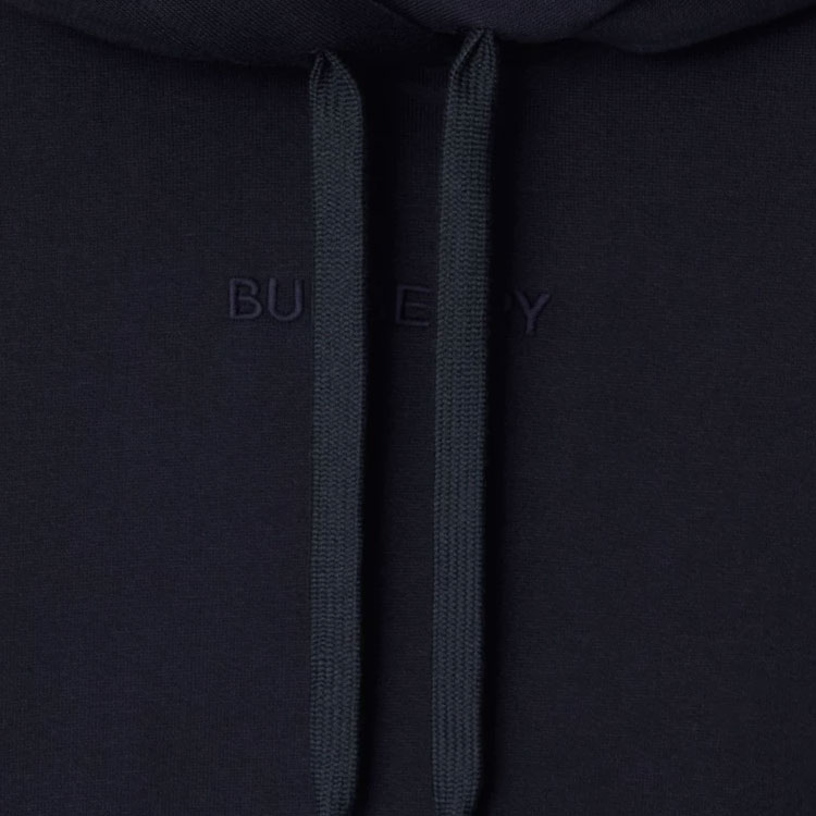 Details for (W) 博柏利 SS24 经典海军蓝刺绣标志女款连帽衫. 80843931