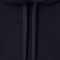 (W) Burberry SS24 Hoodie Biru Navy Logo Sulaman Wanita. 80843931 Details for (W) Burberry SS24 Hoodie Biru Navy Logo Sulaman Wanita. 80843931