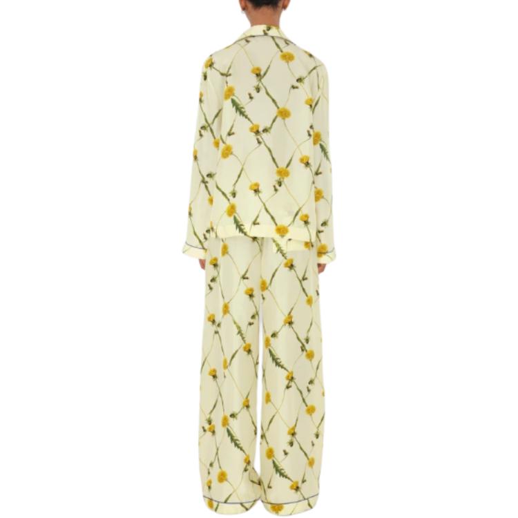 Purchase (W) 博柏利 SS24 蒲公英印花长袖衬衫 杏色款 80829861