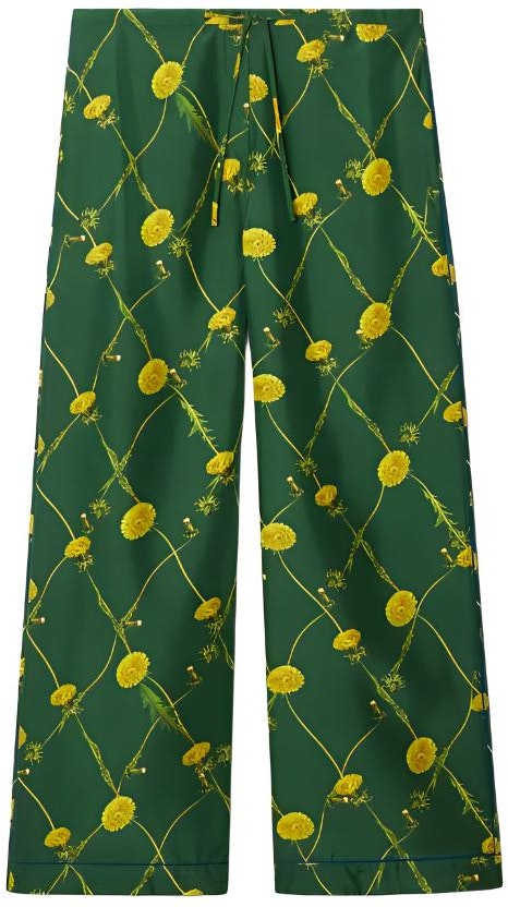 women-burberry-ss-24-dandelion-print-wide-leg-tie-casual-pants-women-ivy-green-80836481