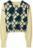 (Women) Burberry SS24 Diamond Print Pin Crewneck Knit Sweater Women’s Guava Pink. 80809241 (Women) Burberry SS24 Diamond Print Pin Crewneck Knit Sweater Women’s Guava Pink. 80809241