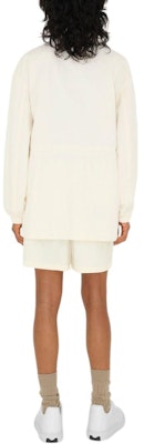 (W) Burberry SS24 Jaket Longgar Beige Wanita Equestrian Knight Zip Belted. 80903981 Details for (W) Burberry SS24 Jaket Longgar Beige Wanita Equestrian Knight Zip Belted. 80903981