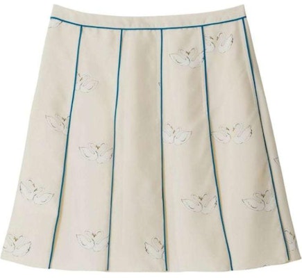 (Women) Burberry SS24 Pleated Graphic Print Zip Casual Skirt Women Beige. 80949791 Lookbook (Women) Burberry SS24 Pleated Graphic Print Zip Casual Skirt Women Beige. 80949791
