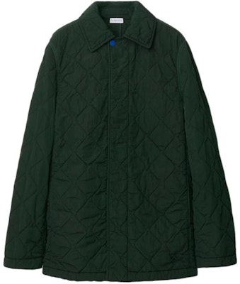(Women) Burberry SS24 Quilted Long Sleeve Cotton Jacket Ivy Green 80811071 Buy (Women) Burberry SS24 Quilted Long Sleeve Cotton Jacket Ivy Green 80811071