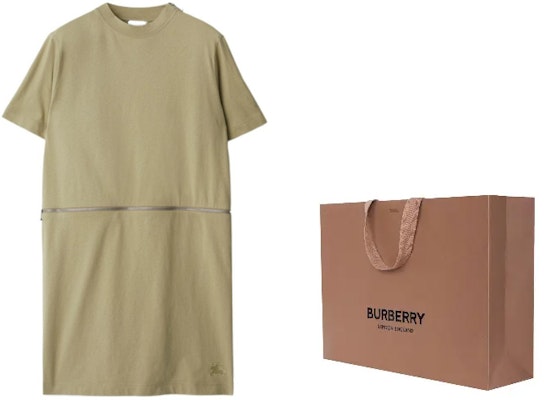 (W) Burberry SS24 Gaun Lengan Pendek Leher Bulat Keknis Hijau Wanita 80881031 Shop (W) Burberry SS24 Gaun Lengan Pendek Leher Bulat Keknis Hijau Wanita 80881031