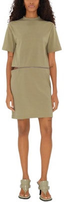 (W) Burberry SS24 Gaun Lengan Pendek Leher Bulat Keknis Hijau Wanita 80881031 Details for (W) Burberry SS24 Gaun Lengan Pendek Leher Bulat Keknis Hijau Wanita 80881031