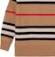 Sizing (Women) Burberry SS24 Striped V-Neck Button-Up Knit Cardigan Khaki - . 80843281