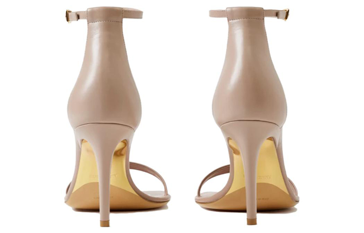 Purchase (Women) Burberry Stiletto Buckle Sandals 'Nude' 80707341