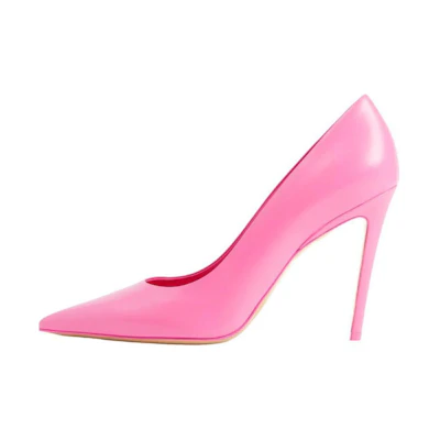 (W) Burberry Stiletto High Heels 'Pink Fashion'