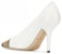 (W) Burberry Stiletto Pumps dengan Butiran Tali 'Putih' 80085851