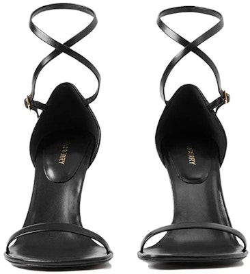 (W) Burberry Sandal Tumit Tinggi 'Kulit Hitam Gesper' 80694561 Lookbook (W) Burberry Sandal Tumit Tinggi 'Kulit Hitam Gesper' 80694561