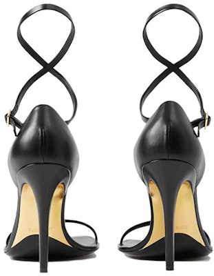 (W) Burberry Sandal Tumit Tinggi 'Kulit Hitam Gesper' 80694561 Purchase (W) Burberry Sandal Tumit Tinggi 'Kulit Hitam Gesper' 80694561
