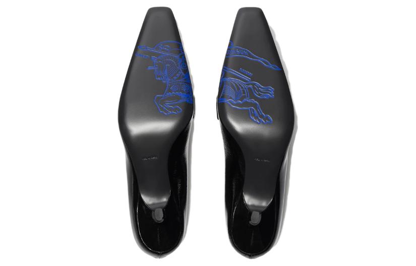 Shop (W) Burberry Storm 'Sepatu Heels Hitam Kitten' 80750241