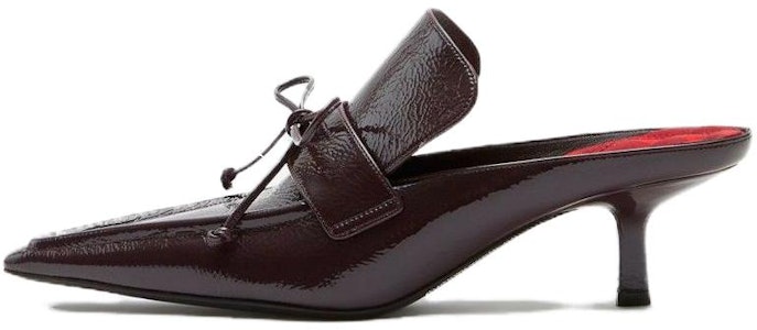 (W) 博柏利风暴深棕色皮革拖鞋 80777291 Buy (W) 博柏利风暴深棕色皮革拖鞋 80777291