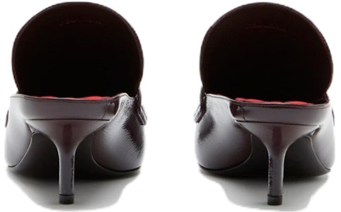 (W) 博柏利风暴深棕色皮革拖鞋 80777291 Shop (W) 博柏利风暴深棕色皮革拖鞋 80777291