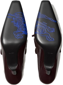 (W) 博柏利风暴深棕色皮革拖鞋 80777291 Purchase (W) 博柏利风暴深棕色皮革拖鞋 80777291