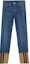 Buy (Women) Burberry Straight-Leg Striped Washed Jeans Women Mid Indigo 80373761