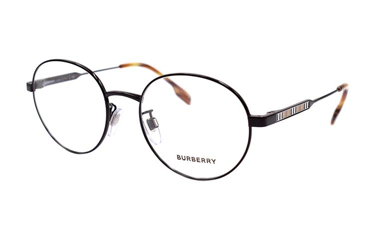 (Women) BURBERRY Stripe Series Elegant Business Optical Glasses for Women - Black B1363-T-D 1004