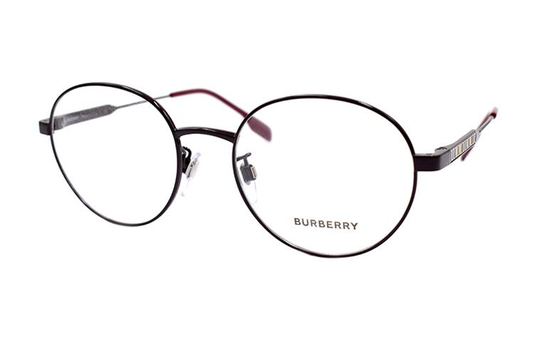(Women) BURBERRY Stripe Series Elegant Business Optical Glasses for Women - Red. B1363-T-D 1330