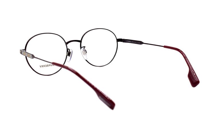 (Women) BURBERRY Stripe Series Elegant Business Optical Glasses for Women - Red. B1363-T-D 1330 圖 4