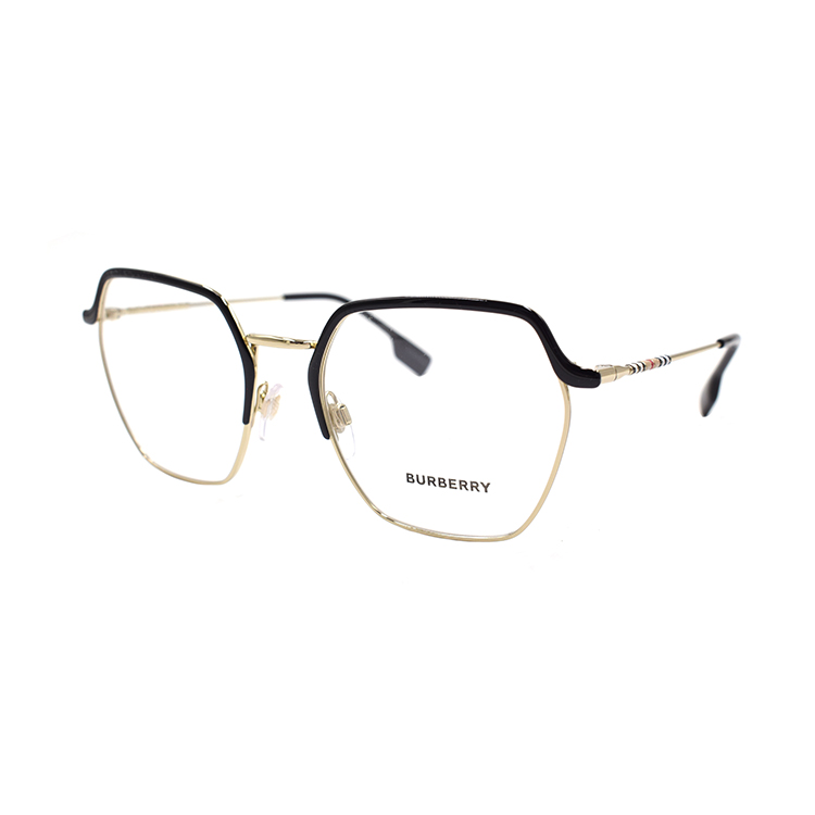 (Women) Burberry Stripe Series Optical Eyeglasses Browline Frame for Women B1371 1326