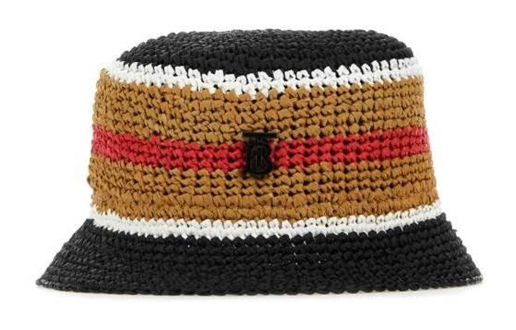 (Women) Burberry Striped  Bucket Hat Multicolor Dustproof Sunshade 8066596A7168 圖 2