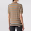 Shop (W) Burberry Polo Shirt Coklat Lengan Pendek Garis-Garis Kasual. 80089361
