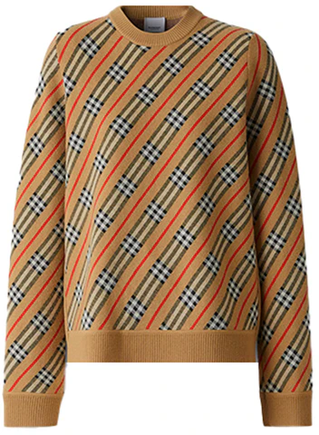 women-burberry-striped-check-merino-wool-knit-sweater-brown-80332341