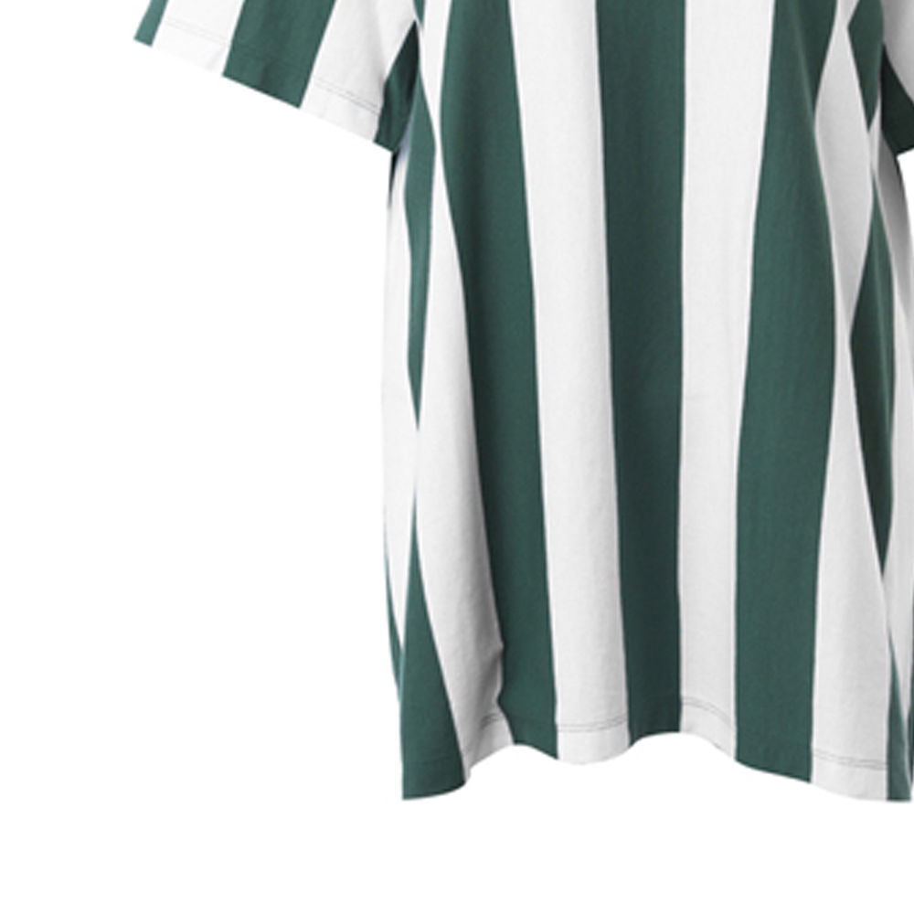 (Women) Burberry Striped Crew Neck T-Shirt White/Green 80047531 圖 5