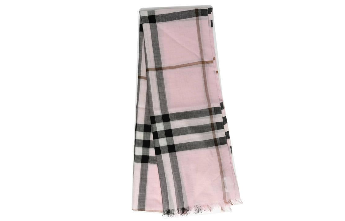 (Women) Burberry Striped Wool Scarf Women’s Pink/Black. 80787811 圖 3