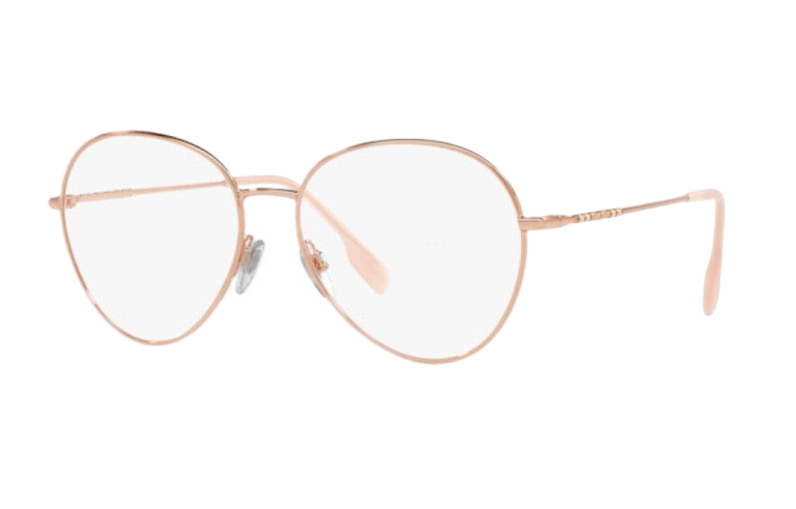 (Women) Burberry Stylish Minimalist Aviator Metal Optical Glasses Women Pink BE13661337 圖 2